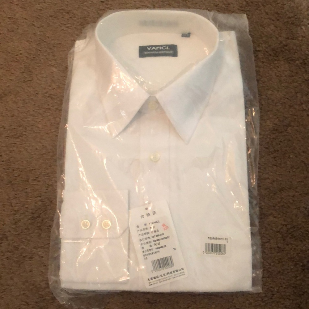 Vancl white shirt